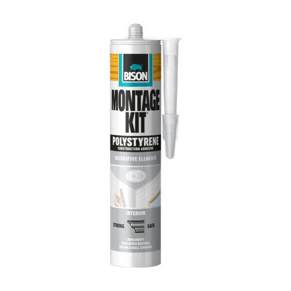 Bison Montage Kit Polystyrene Κόλλα Συναρμολόγησης
