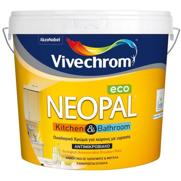 Neopal Kitchen & Bathroom Eco Πλαστικό Χρώμα Λευκό