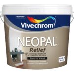 Neopal Relief Διακοσμητικό Χρώμα Λευκό