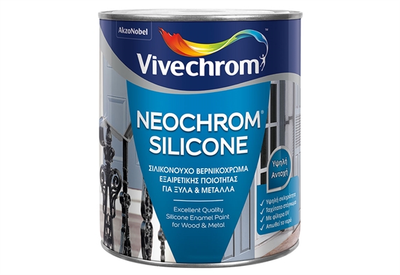 Neochrom Silicone για Μέταλλα & Ξύλα Λευκό