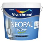 Neopal Satine Eco Πλαστικό Χρώμα Λευκό