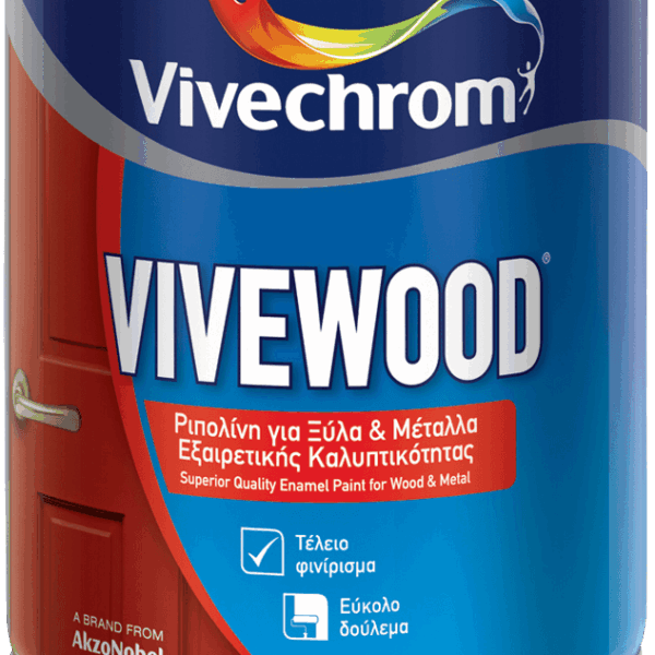 Vivewood Ριπολίνη Βάσεως Διαλύτου Λευκή
