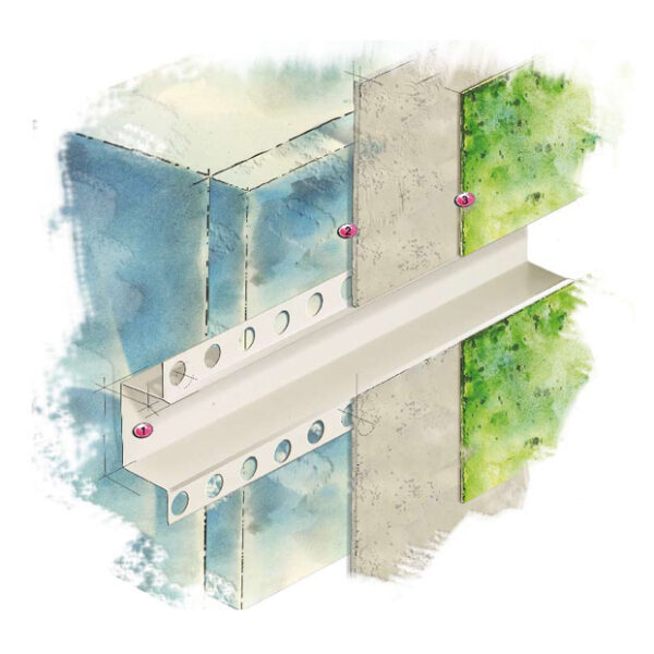 Knauf Σκωτία Ω για Θερμομόνωση PVC 2.5M
