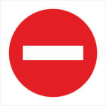 Πινακίδα "Απαγορεύεται η Είσοδος" 25x25 Αλουμινίου