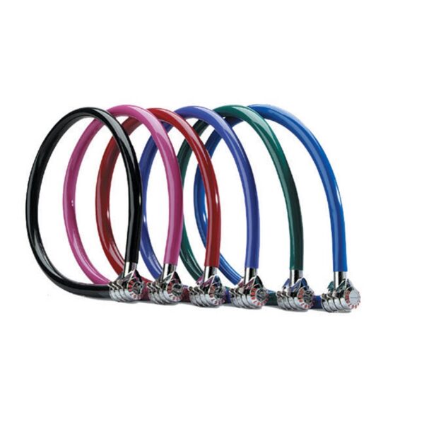 Λουκέτο ποδηλάτου με συρματόσχοινο και σταθερό συνδυασμό 55cm Φ6mm