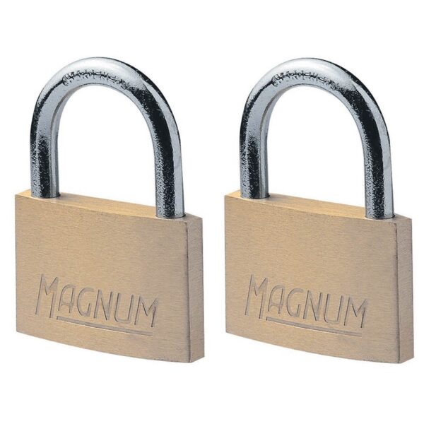 Σετ 2 λουκέτα μπρούτζινα 40mm Magnum, MASTERLOCK