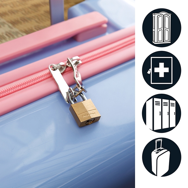 0007315_-2-30mm- ΣΕΤ 2 λουκέτα μπρούτζινα 30mm με ίδιο κλειδί - Image 3