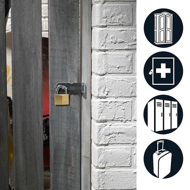 0007349_-2-50mm- ΣΕΤ 2 λουκέτα μπρούτζινα 50mm με ίδιο κλειδί - Image 3