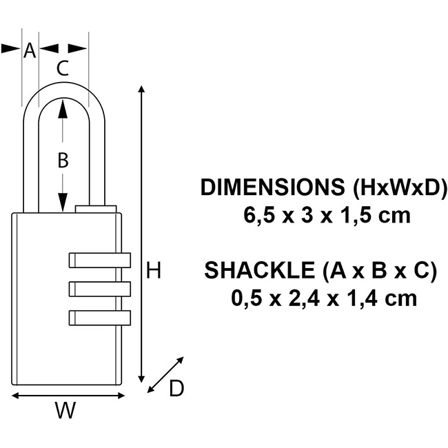 0007474_-30mm-masterlock Λουκέτο μπρούτζινο 30mm με συνδυασμό, MASTERLOCK - Image 5