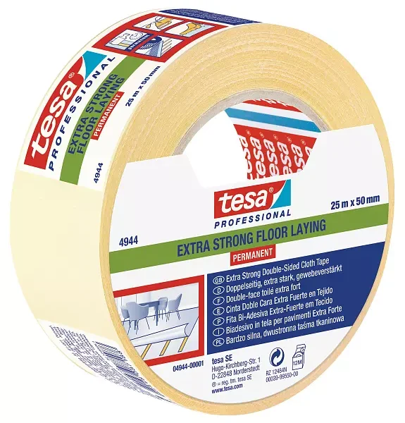 Tesa Ταινία Υφασμάτινη Διπλής όψης 25m x 50mm