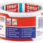 Tesa Ταινία Σήμανσης Αυτοκόλλητη 33m x 50mm Διάφορα Χρώματα