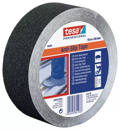 Tesa Ταινία Αντιολισθητική Μαύρη 15m x 25mm