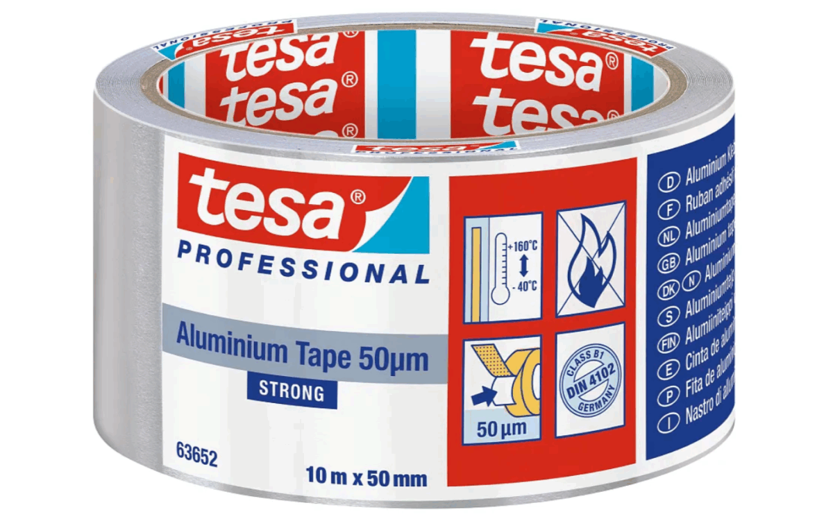 Tesa Ταινία Αλουμινίου 50μM 10mx50mm - Image 1