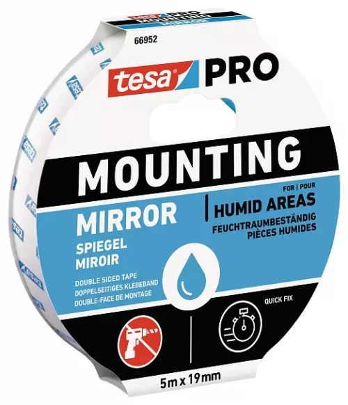 Tesa Ταινία Στερέωσης Pro Καθρεπτών 1,5m x 19mm