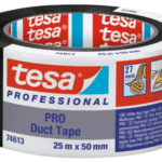 Tesa Ταινία Υφασμάτινη Pro Μαύρη 25m x 50mm