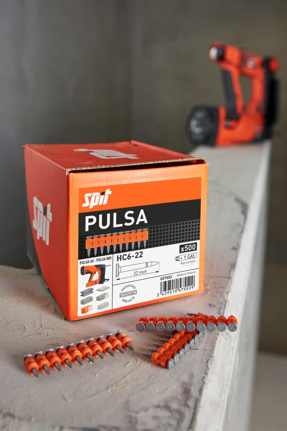 Spit Καρφιά HC6 -22 Pulsa P800/P40 (500 τεμ.) - Image 1