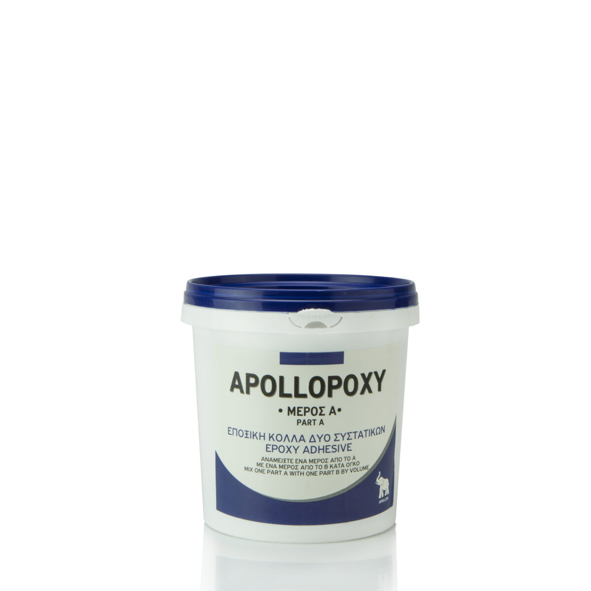Apollon Εποξική Κόλλα 2 Συστατικών Apollonpoxy S Αργή 1lt - Image 1