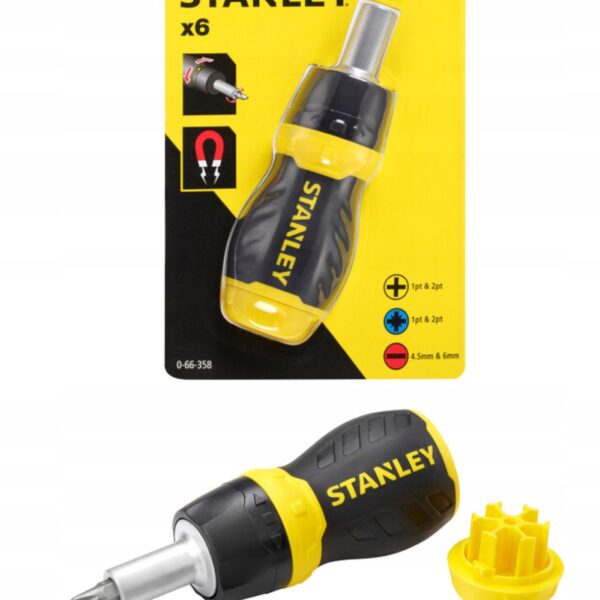 Stanley Κατσαβίδι Καστάνιας Νάνος με 6  Μύτες