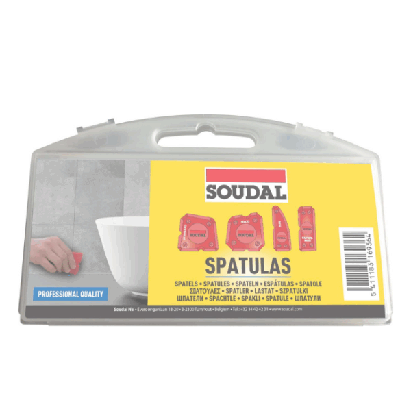 Σετ σπάτουλες 4 τεμαχίων φινιρίσματος αρμών