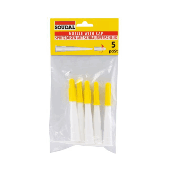 Ακροφύσια για φυσίγγια σφραγιστικών 5τμχ