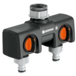 08193-20 Διπλή Παροχή Gardena Σετ με συνδέσμους OGS