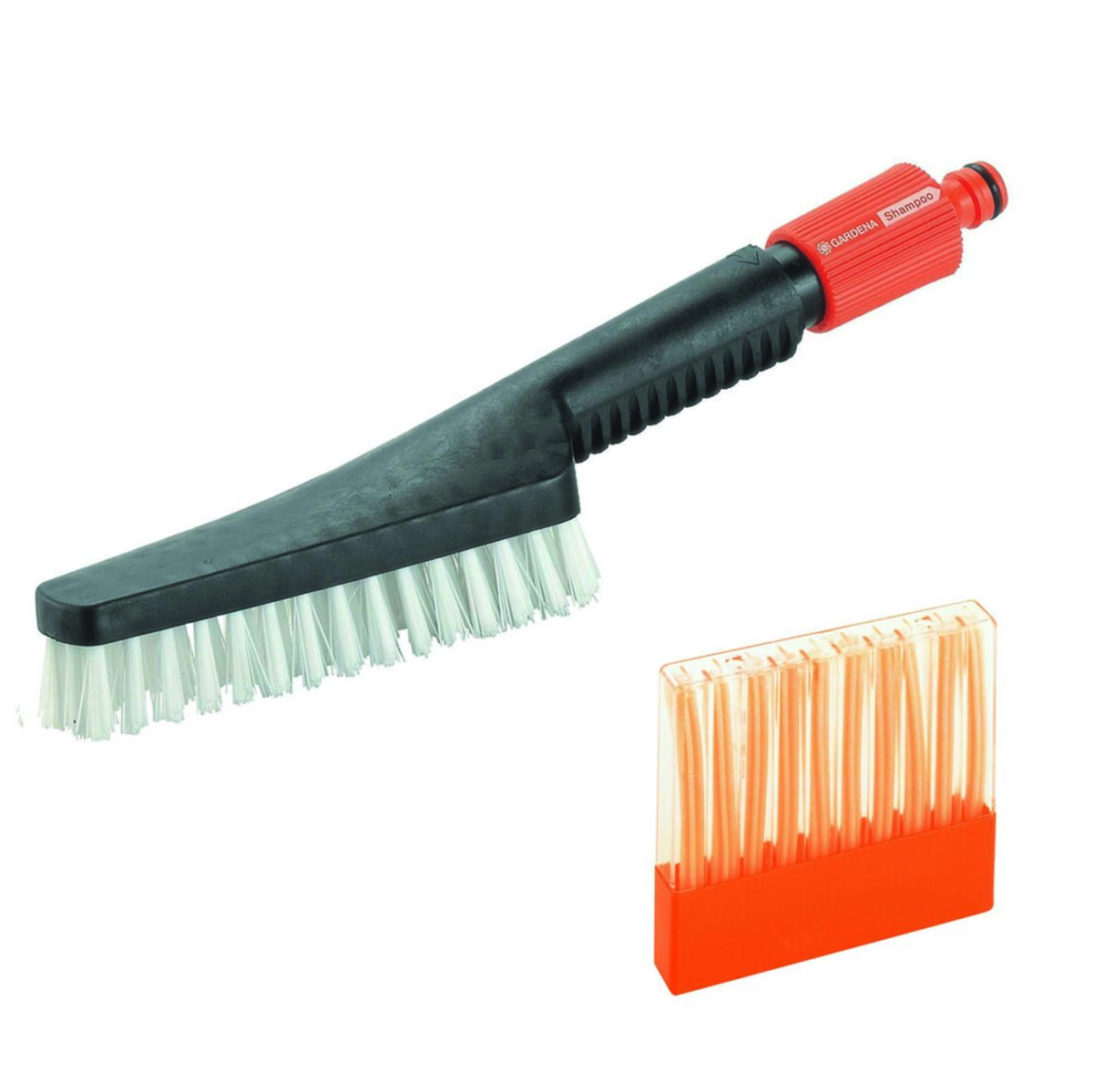 00990-20 Σετ Βούρτσα Χειρός Gardena με Σαπουνάκια CleanSystem - Image 1