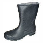 Γαλότσες Γονάτου PVC Μαύρες