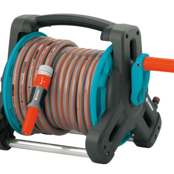 08010-20 Καρούλι Λάστιχου Πλήρες Σετ Gardena 10 m