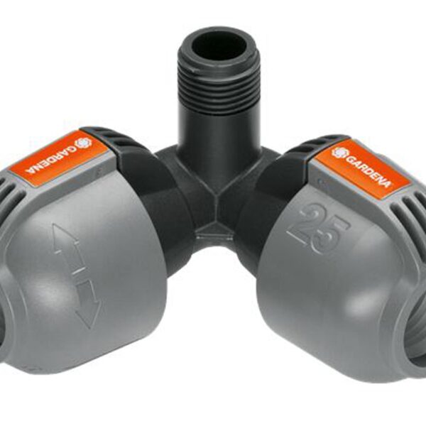 02782-20 Σύνδεσμος Γωνίας Gardena SprinklerSystem 1/2", 25mm Αρσενικός