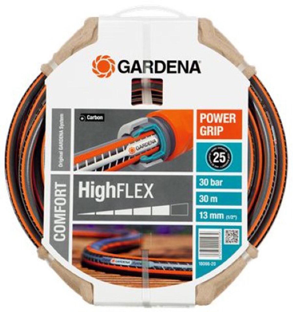 18066-20 Λάστιχο Gardena Comfort HighFlex 1/2"- 30m - Image 1
