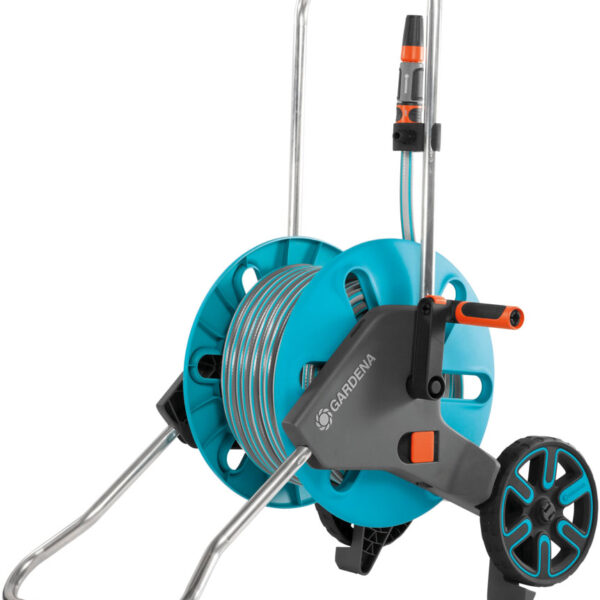 18513-20 Καρούλι Λάστιχου Πλήρες Σετ Gardena CleverRoll M