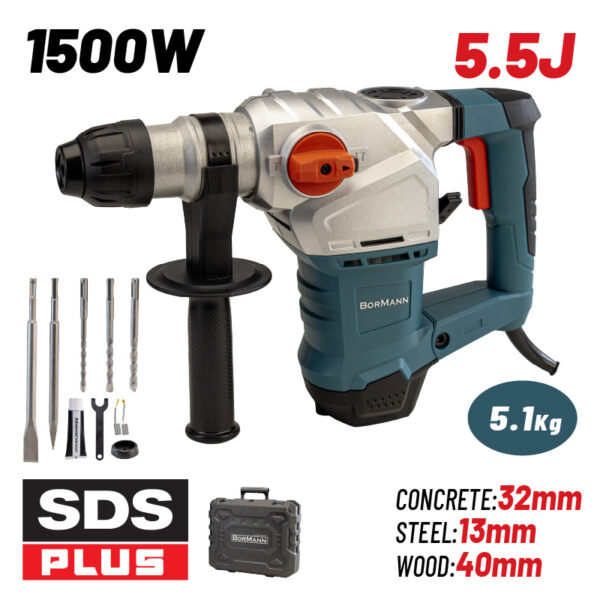 Borman Pro Σκαπτικό Περιστροφικό Πιστολέτο SDS-PLUS BPH4000