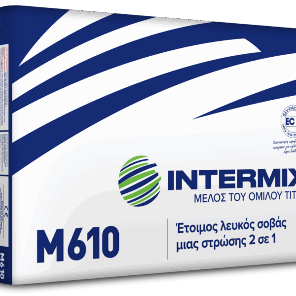 Intermix Σοβάς μιας Στρώσης 2 σε 1 30kg