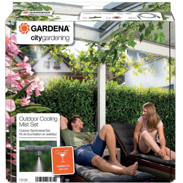 13137-20 Υδρονέφωση Σετ με Προγραμματιστή Gardena City Gardening