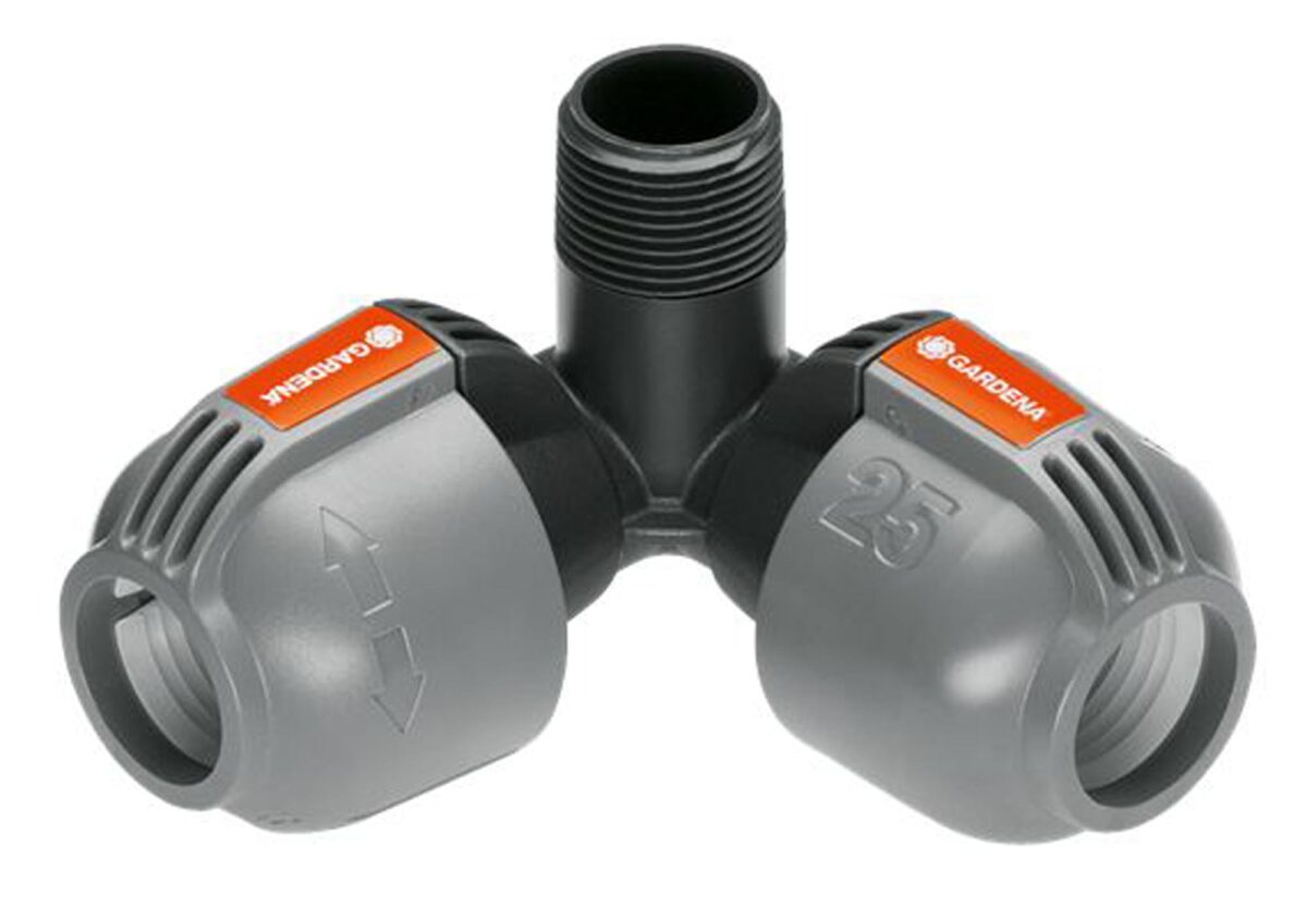 02783-20 Σύνδεσμος Γωνίας Gardena SprinklerSystem 3/4", 25mm Αρσενικός - Image 1