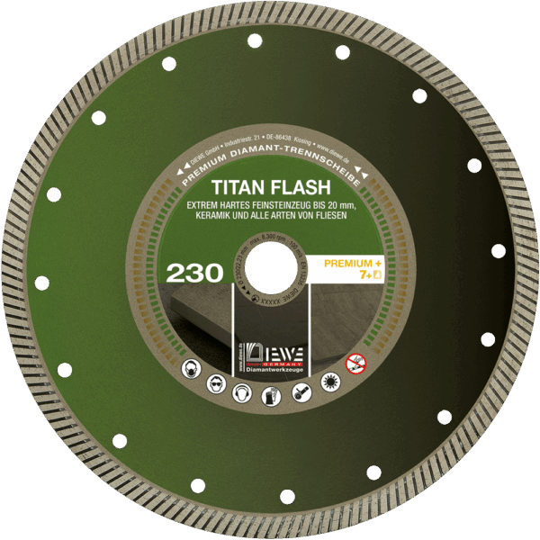 Diewe Δίσκος Titan Flash Φ125