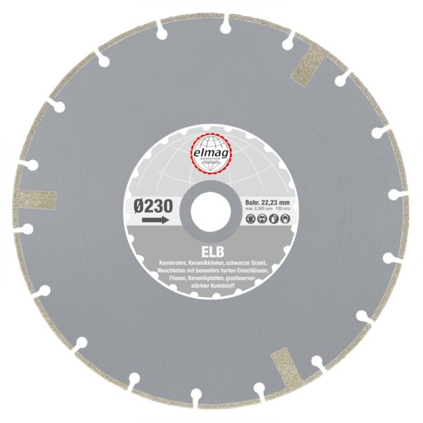 Elmag Δίσκος Ηλεκτρολιζέ ELB Φ125