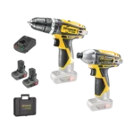 Σετ - Κρουστικο Δραπανοκατσαβιδο & Παλμικο Κατσαβιδι Με 2X4,0Ah Μπαταριες Chd 12V Plus & Cid 12V/80 Plus F.F. Group