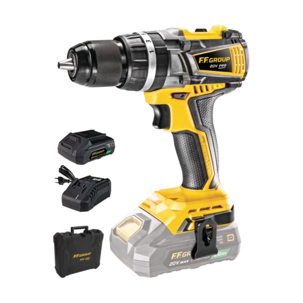 Κρουστικο Δραπανοκατσαβιδο Μπαταριας Chd/60-Bl 20V Pro F.F. Group