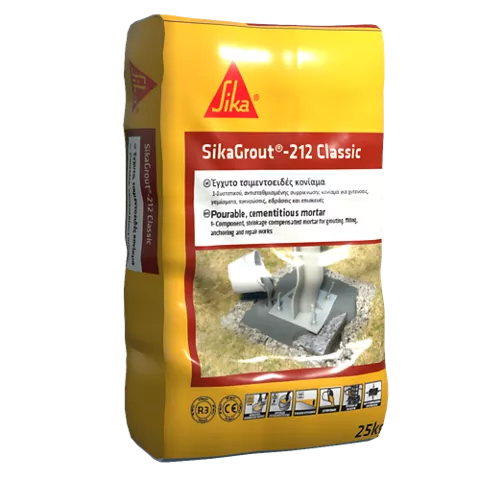 gr-SikaGrout-212-Classic-05865472_1-1 Sika Sikagrout -212 Classic Χυτό Τσιμεντοειδές Επισκευαστικό 25kg - Image 1