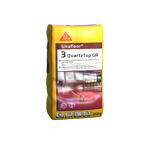 gr-Sikafloor®-3-QuartzTop-GR-25kg-01393441_1-1 Sika Sikafloor -3 Quartztop Σκληρυντής Δαπέδου 25kg - Image 1